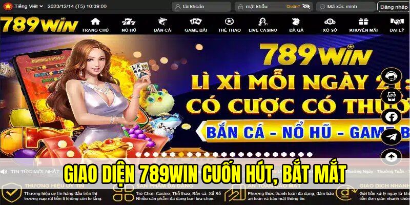 Sự đầu tư giao diện và kho game đa dạng