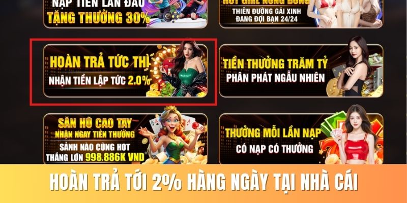 Hoàn trả tới 25 triệu tại bắn cá, nổ hũ